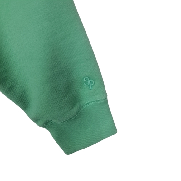 Maison Article Shoe Palace Men's L Oversized Terry Pullover Hoodie Jade - Picture 12 of 14